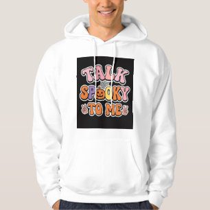 Halloween Griezelig Gesprek Griezelig Voor Mij Ont Hoodie