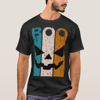 Halloween griezelig gezicht magische Mannen vrouwe T-shirt