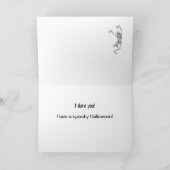 Halloween - Griezelig Kerkhof, voor Zuster Kaart (Binnen)