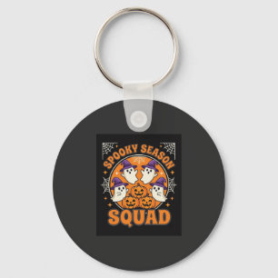 Halloween Griezelig Seizoen Team Geest Pompoen Ont Sleutelhanger
