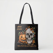 Halloween Griezelig Seizoen Tote Bag (Voorkant)