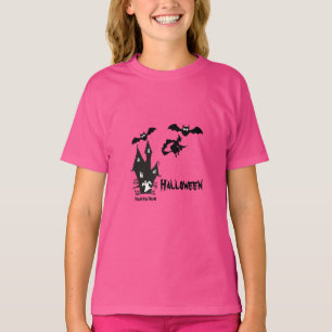 Halloween Griezelig Spokenhuis Kinderen T-shirt