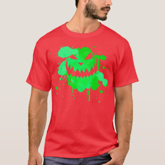 Halloween Griezelige Boze Jack o Lantern Lachend G T-shirt