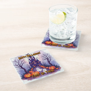 Halloween Griezelige Cute Populaire Collectie Glazen Onderzetter