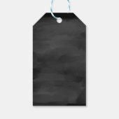 Halloween Griezelige Enge Geest Ogen Dank je Cadeaulabel (Achterkant)