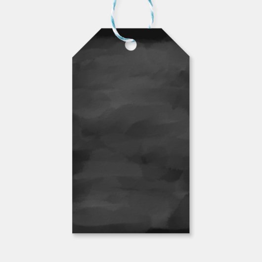 Halloween Griezelige Enge Spookogen Dank je Cadeaulabel (Achterkant)