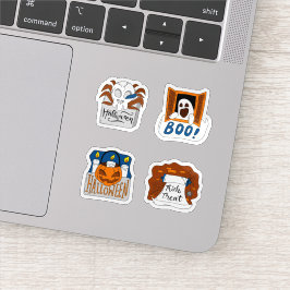 Halloween griezelige enge stickercollectie sticker