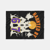 Halloween Griezelige Geest 67 Zes Zeven Meme Fleece Deken (Voorkant (Horizontaal))