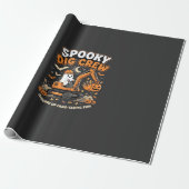 Halloween Griezelige Graafploeg Cadeaupapier (Uitgerold)