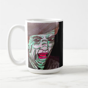 HALLOWEEN GRIEZELIGE HEKS HUMOR  KOFFIEMOK