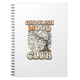 Halloween Griezelige Mood Club Notitieboek