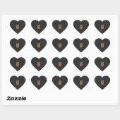 Halloween Griezelige Pompoen Vogelverschrikker Vin Hart Sticker (Vel)
