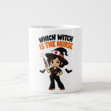Halloween griezelige schattige verpleegster & werk