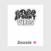 Halloween griezelige sfeer sticker (Vel)