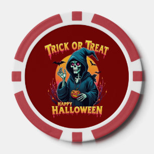 Halloween Griezelige Sfeer: Zoete of Siniestere Sk Poker Chips
