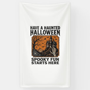 Halloween Griezelige Shirt Spooky Vintage Feest On Spandoek