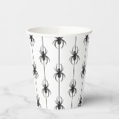 Halloween Griezelige Spin Papieren Bekers (Links)