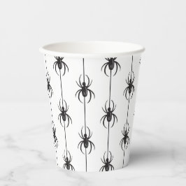 Halloween Griezelige Spin Papieren Bekers
