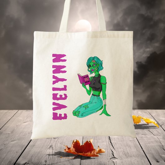 Halloween Griezelige Trick or Treat Tote Bag