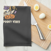 Halloween Griezellezen Avond Theedoek (Quarter Fold)