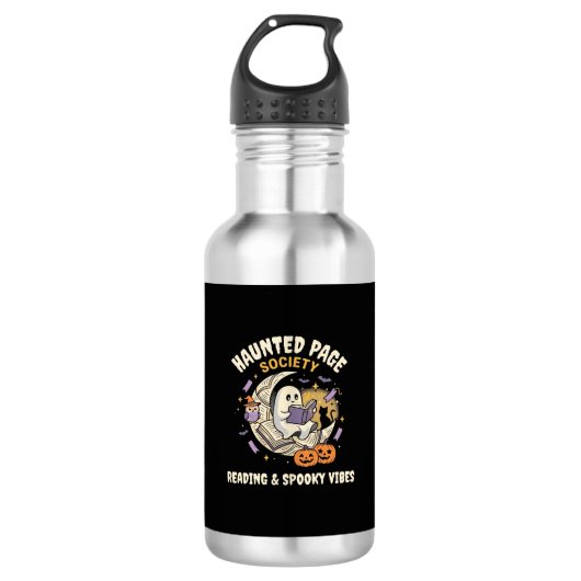 Halloween Griezellezenavond Waterfles (Voorkant)