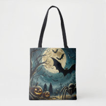 Halloween Griezelnacht Boodschappentas