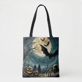 Halloween Griezelnacht Boodschappentas Tote Bag