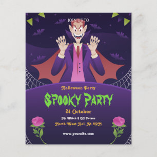 Halloween Griezelnacht Feest Halloween Feest  Flyer