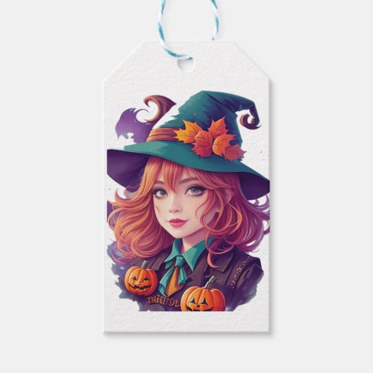 Halloween Griezels Feest Cadeaulabel (Voorkant)