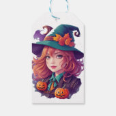 Halloween Griezels Feest Cadeaulabel (Achterkant)