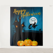 Halloween Griezelscene | Aangepaste feestdecoratie
