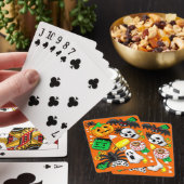 Halloween Griezelsnoep Feest Pokerkaarten (Insitu)