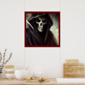 Halloween - Grim Reaper 4 Poster (Keuken)