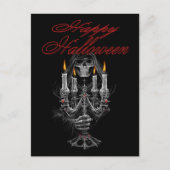 Halloween grim reaper briefkaart (Voorkant)