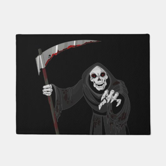Halloween Grim Reaper Deurmat (Voorkant)