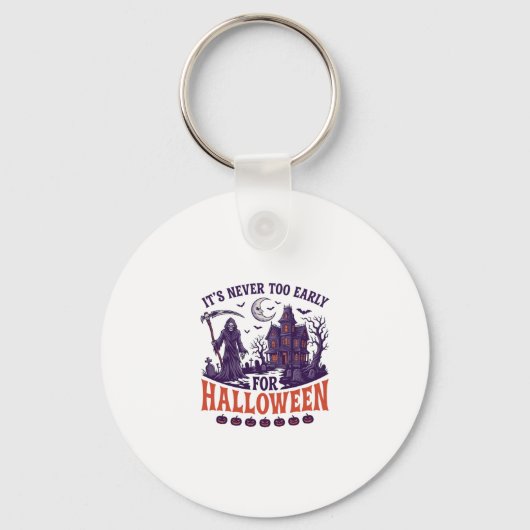 Halloween Grim Reaper Geheime Kerst vroeg Sleutelhanger (Voorkant)
