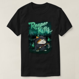 Halloween Grim Reaper Kat T-shirt