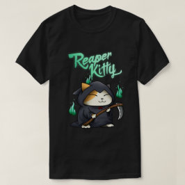 Halloween Grim Reaper Kat T-shirt