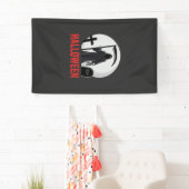 Halloween Grim Reaper Kerkhof Design Spandoek (Insitu)