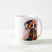 Halloween Grim Reaper Koffiemok (Voorkant rechts)