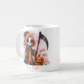 Halloween Grim Reaper Koffiemok (Voorkant links)