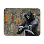 Halloween Grim Reaper  Magneet (Horizontaal)