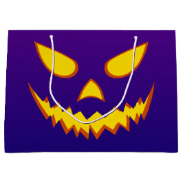 Halloween Grinning Face Jack op Lantern Pumpkin Groot Cadeauzakje
