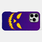 Halloween Grinning Face Jack op Lantern Pumpkin iPhone Hoesje (Achterkant horizontaal)