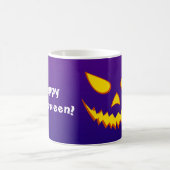 Halloween Grinning Face Jack op Lantern Pumpkin Koffiemok (Center)