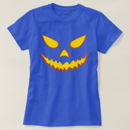 Halloween Grinning Face Jack op Lantern Pumpkin T-shirt