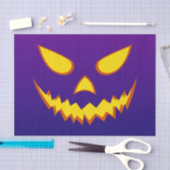 Halloween Grinning Face Jack op Lantern Pumpkin Tissuepapier (Craft)