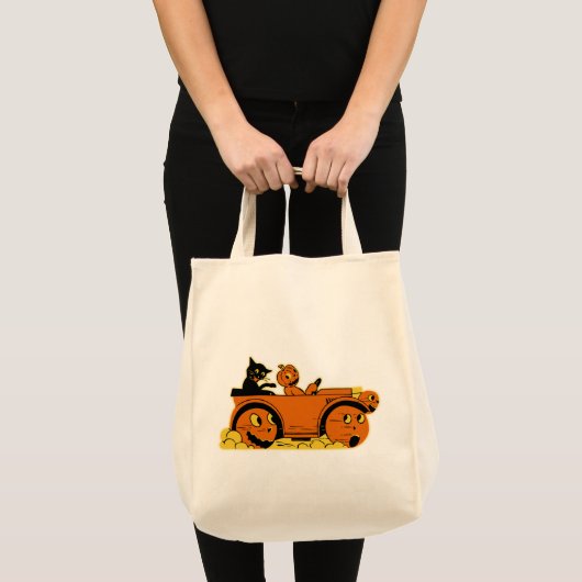 Halloween Grocery Canvas tas (Voorkant (product))