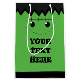 Halloween Groene Frankenstein Knuffelige Gepersona Medium Cadeauzakje