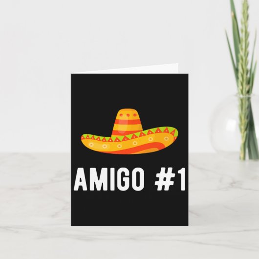 Halloween Groep Matching Kostuum Grappig Mexicaans Kaart (Voorkant)